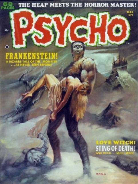 Psycho (Skywald) #3 comic cover