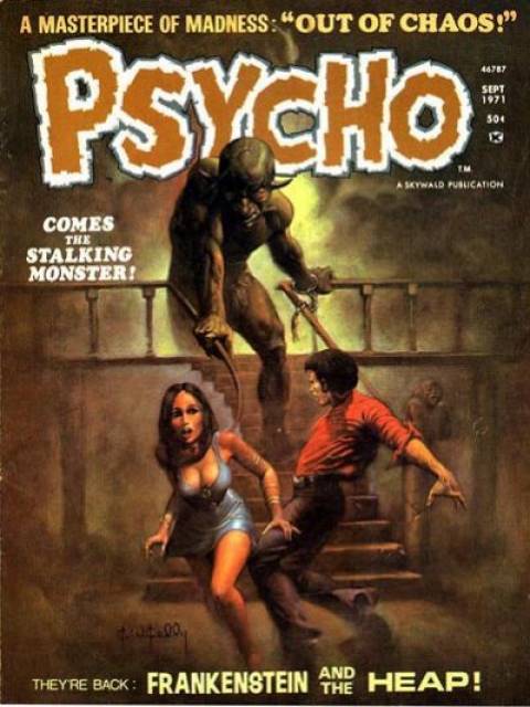 Psycho (Skywald) #4 comic cover