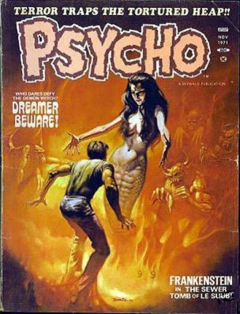 Psycho (Skywald) #5 comic cover