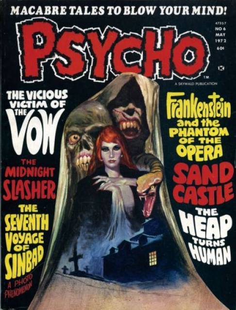 Psycho (Skywald) #6 comic cover