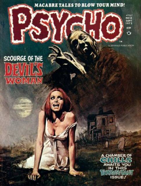 Psycho (Skywald) #8 comic cover