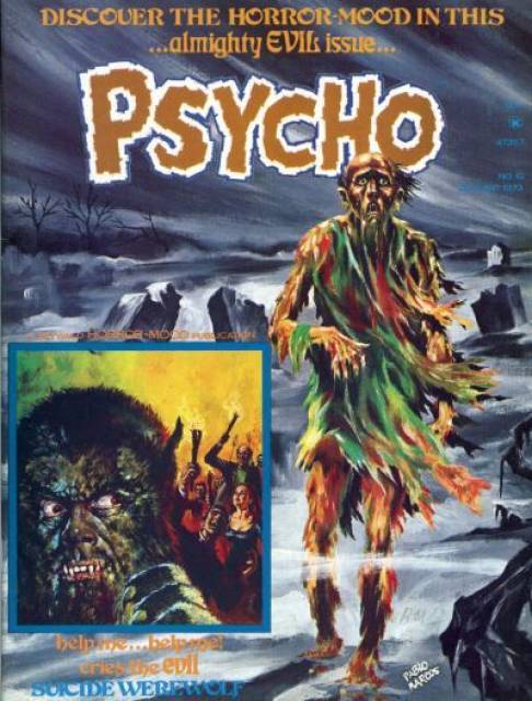 Psycho (Skywald) #10 comic cover