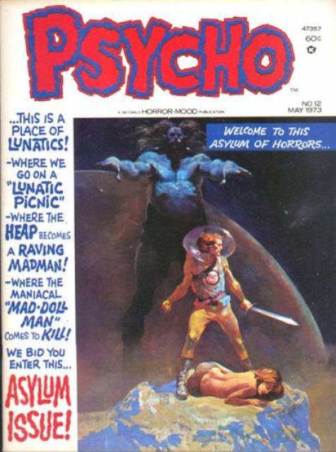 Psycho (Skywald) #12 comic cover