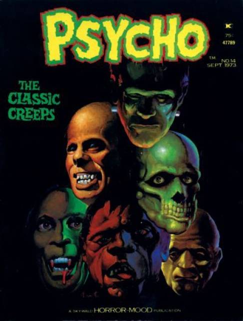 Psycho (Skywald) #14 comic cover