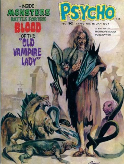 Psycho (Skywald) #16 comic cover
