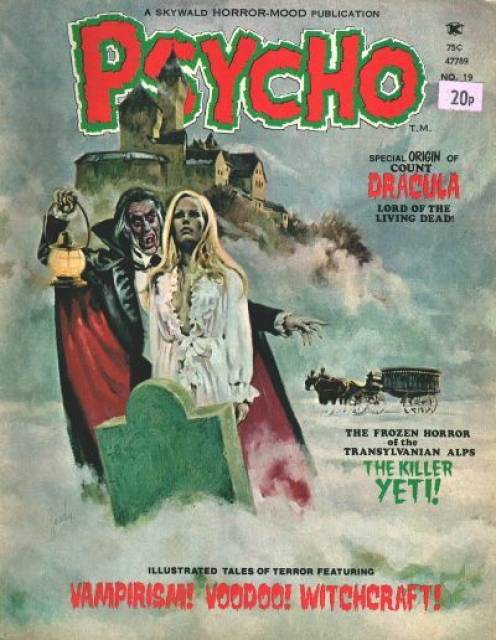 Psycho (Skywald) #19 comic cover