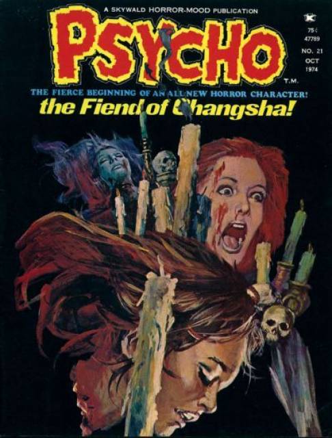 Psycho (Skywald) #21 comic cover