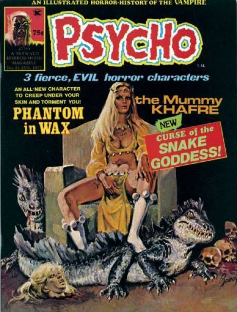 Psycho (Skywald) #23 comic cover