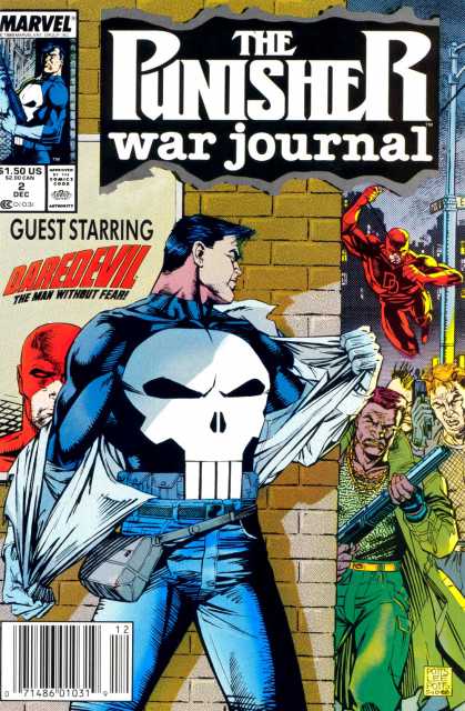 Punisher War Journal #2 comic cover