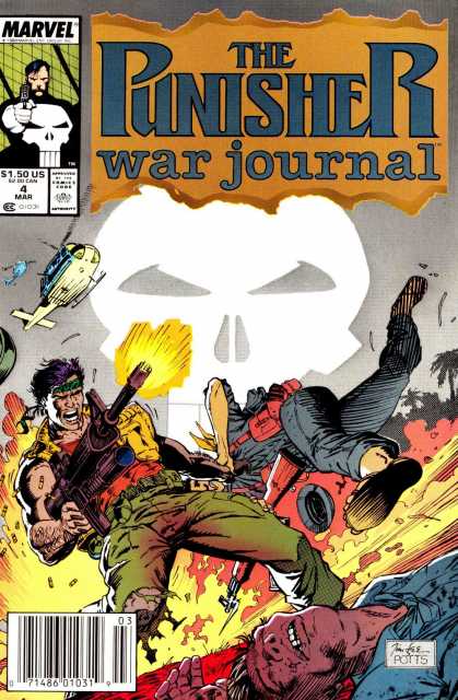 Punisher War Journal #4 comic cover