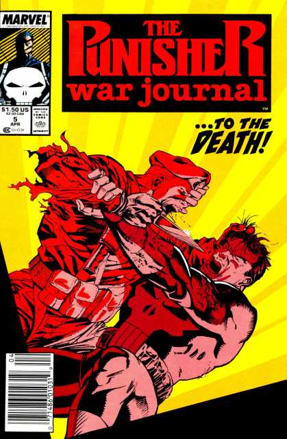 Punisher War Journal #5 comic cover