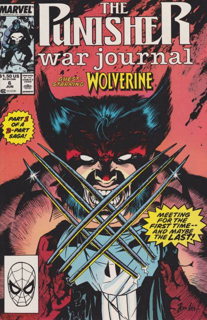 Punisher War Journal #6 comic cover