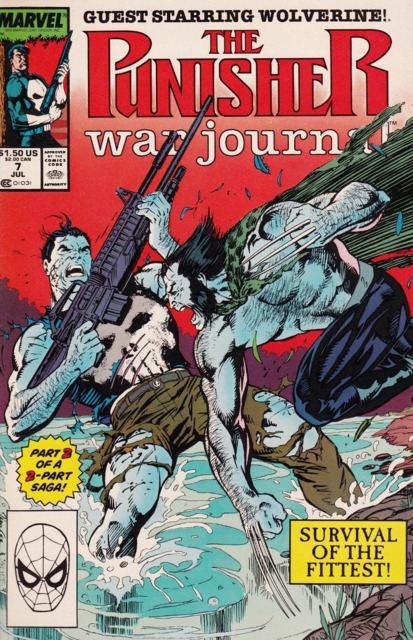 Punisher War Journal #7 comic cover
