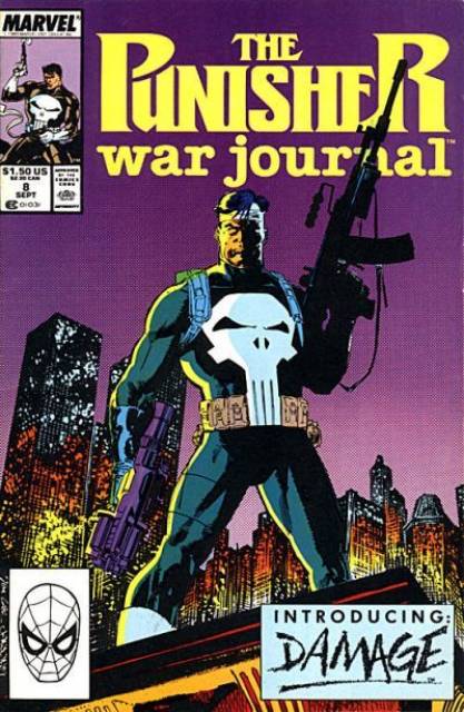 Punisher War Journal #8 comic cover