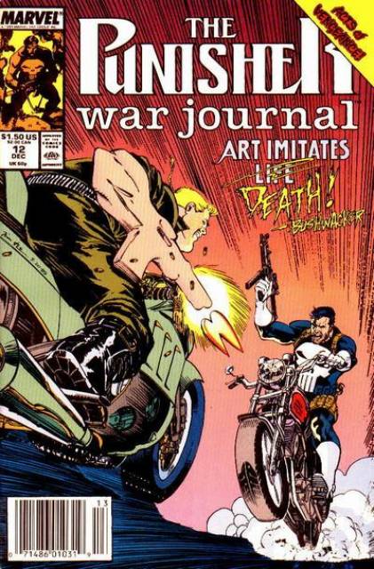 Punisher War Journal #12 comic cover