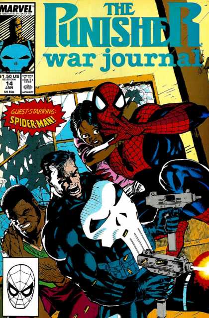Punisher War Journal #14 comic cover