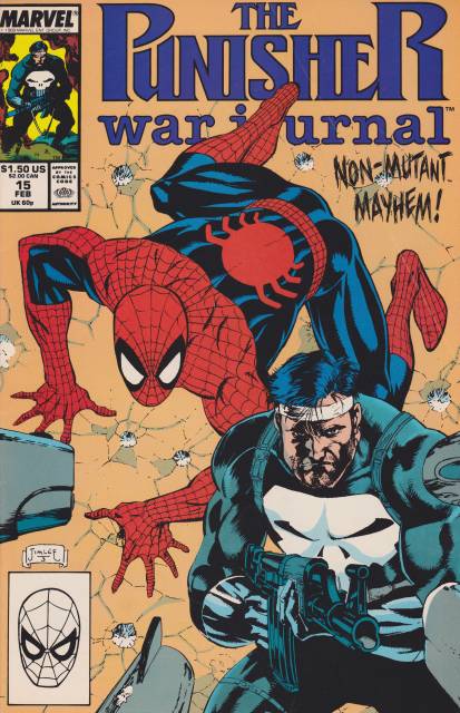 Punisher War Journal #15 comic cover