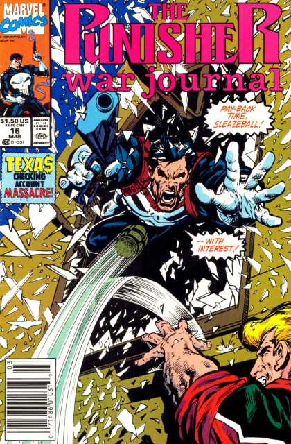 Punisher War Journal #16 comic cover