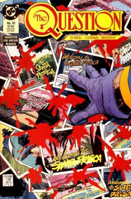 Question vol 1 #10 comic cover