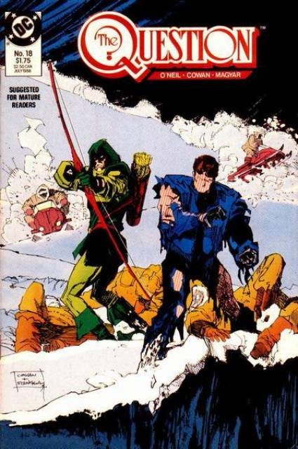 Question vol 1 #18 comic cover