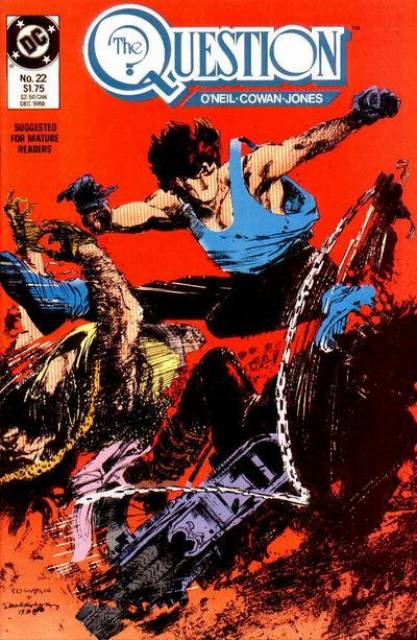 Question vol 1 #22 comic cover