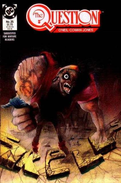 Question vol 1 #25 comic cover