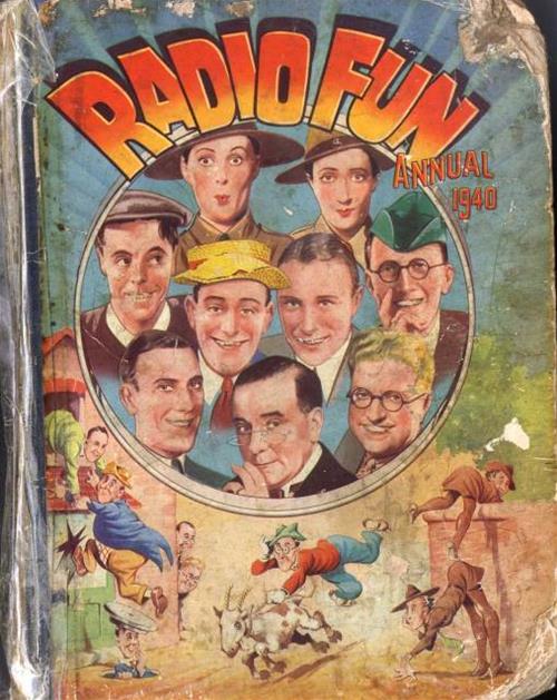 Radio Fun Annual 1940 comic cover