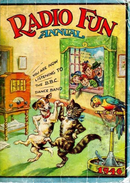 Radio Fun Annual 1946 comic cover