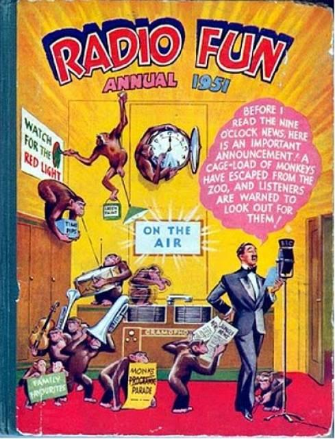 Radio Fun Annual 1951 comic cover