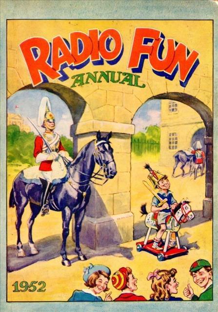 Radio Fun Annual 1952 comic cover