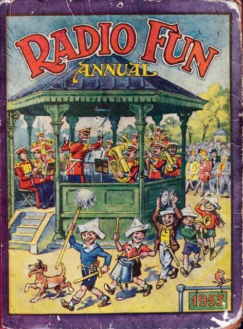 Radio Fun Annual 1953 comic cover