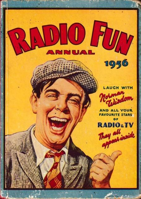 Radio Fun Annual 1956 comic cover