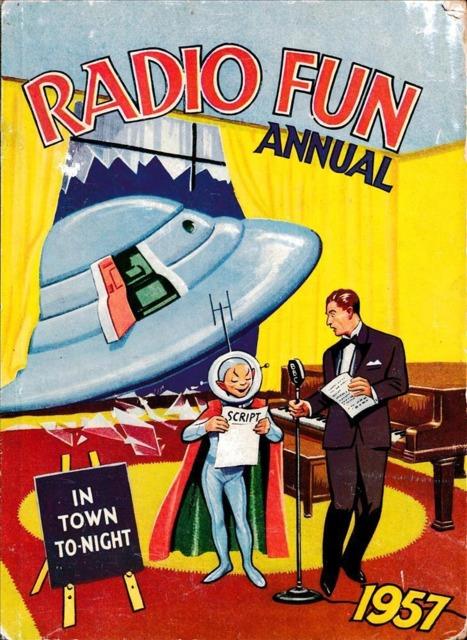Radio Fun Annual 1957 comic cover