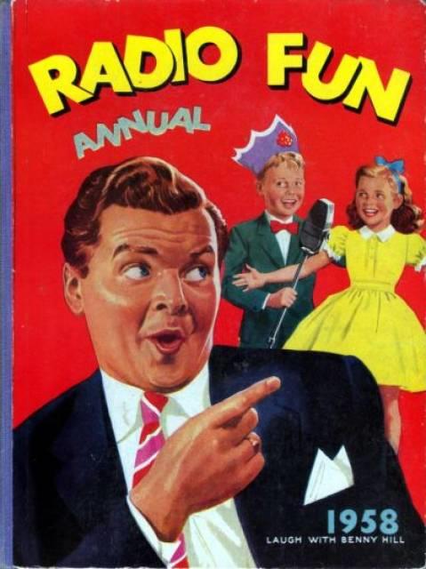 Radio Fun Annual 1958 comic cover