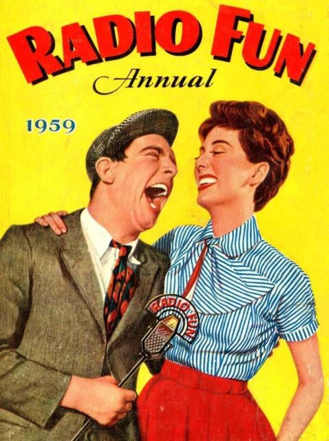 Radio Fun Annual 1959 comic cover