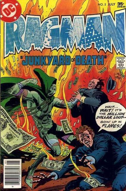 Ragman Vol 1 #5 comic cover