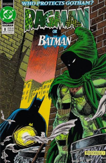 Ragman Vol 2 #8 comic cover