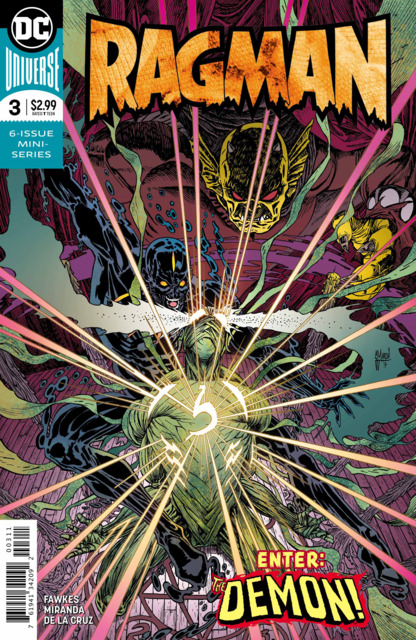 Ragman Vol 3 #3 comic cover