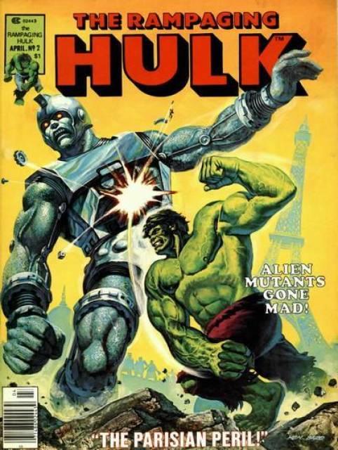 Rampaging Hulk #2 comic cover