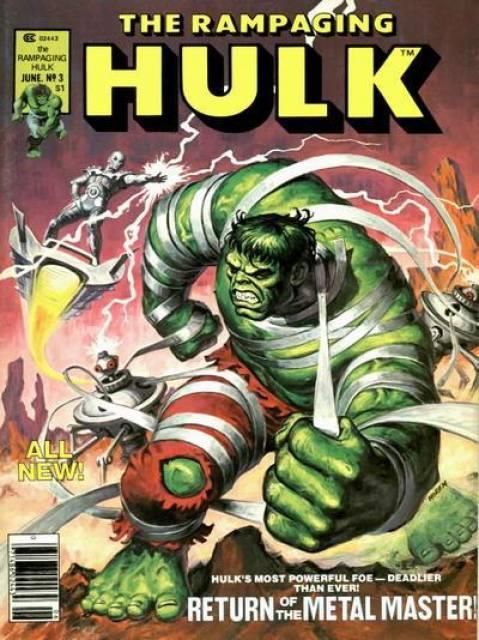 Rampaging Hulk #3 comic cover