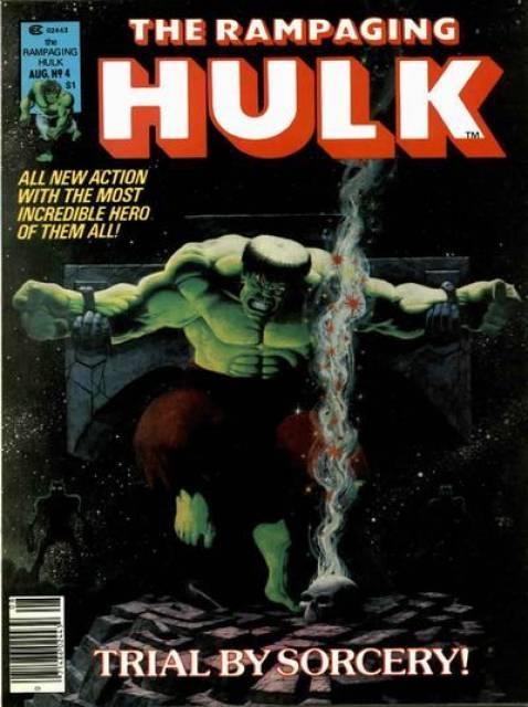 Rampaging Hulk #4 comic cover