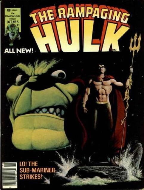 Rampaging Hulk #5 comic cover