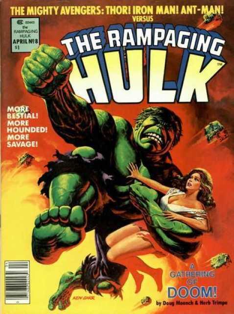 Rampaging Hulk #8 comic cover
