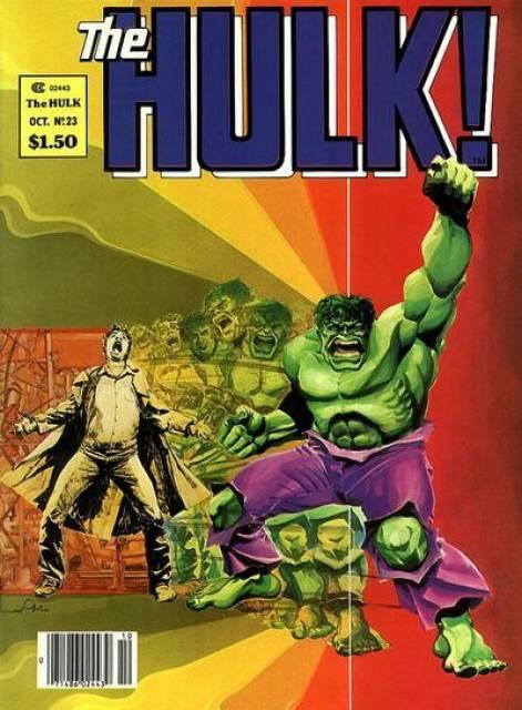 Hulk! (Rampaging) #23 comic cover
