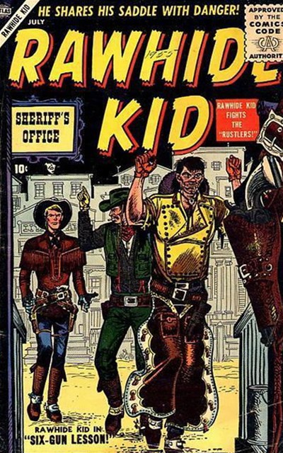 Rawhide Kid #3 comic cover