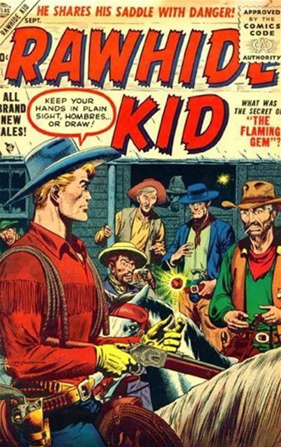 Rawhide Kid #4 comic cover