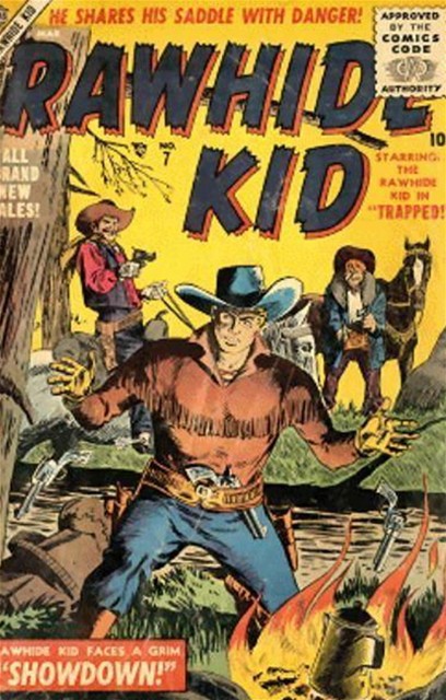 Rawhide Kid #7 comic cover