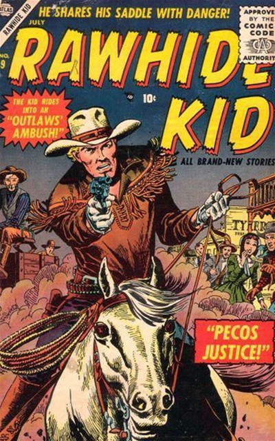 Rawhide Kid #9 comic cover