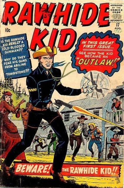 Rawhide Kid #17 comic cover