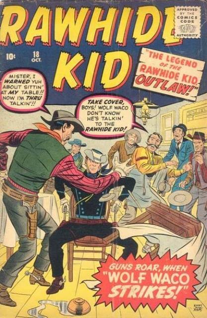 Rawhide Kid #18 comic cover